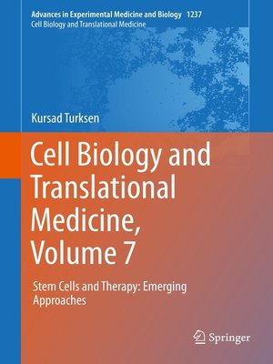 cover image of Cell Biology and Translational Medicine, Volume 7